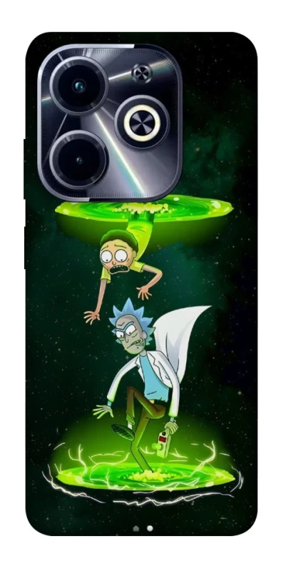 Чохол на Infinix Hot 40i Rick and Morty фото 1 з 1