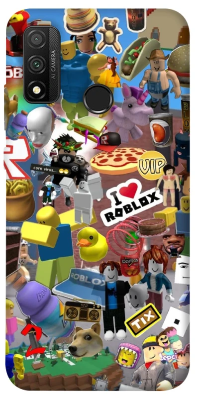 Чохол на Huawei P Smart (2020) Roblox collage ver.5 фото 1 з 1