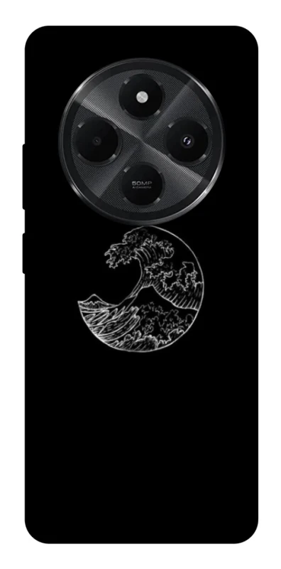 Чохол на Xiaomi Redmi A4 Black tsunami фото 1 Чохол на Xiaomi Redmi A4 Black tsunami фото 1 з 1