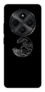 Чохол на Xiaomi Redmi A4 Black tsunami фото 1 Чохол на Xiaomi Redmi A4 Black tsunami фото 1 з 1