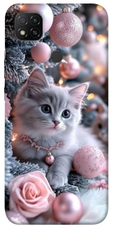 Чохол на Xiaomi Redmi 9C Christmas Kitty фото 1 з 1