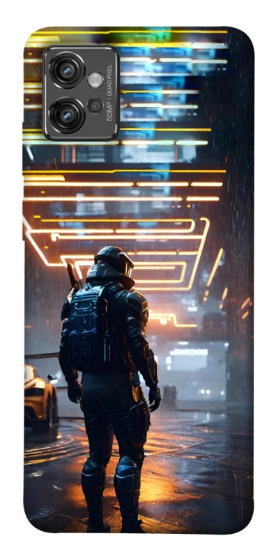 Чохол на Motorola Moto G32 Cyber character фото 1 з 1