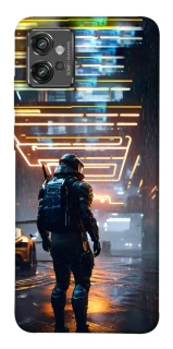 Чохол на Motorola Moto G32 Cyber character фото 1 з 1