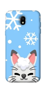 Чохол на Samsung Galaxy J5 (2017) Adopt Me Snow Kitty Smile фото 1 з 1