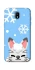 Чохол на Samsung Galaxy J5 (2017) Adopt Me Snow Kitty Smile фото 1 з 1
