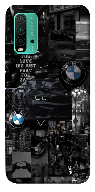 Чохол на Xiaomi Redmi Note 9 4G / Redmi 9 Power BMW collage ver.3 фото 1 з 1