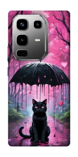 Чохол на Infinix Note 50 Pro Black cat фото 1 з 1