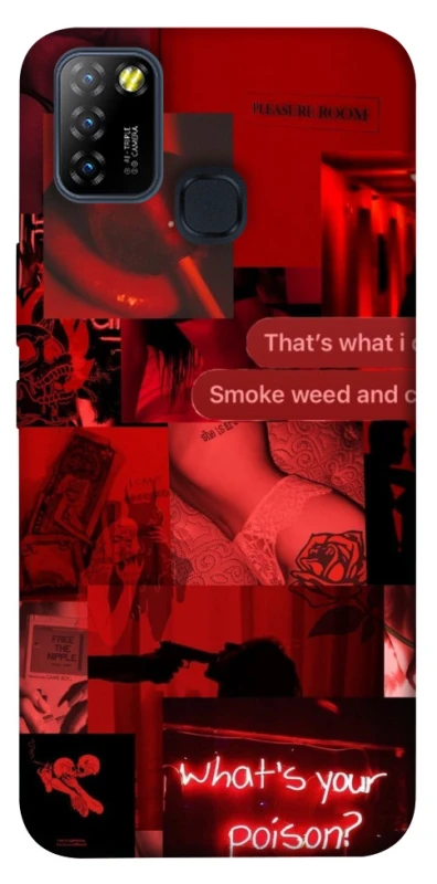 Чохол на Infinix Hot 10 Lite Love collage ver.1 фото 1 з 1