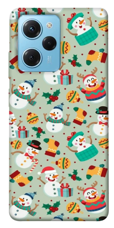 Чехол на Xiaomi Poco X5 Pro 5G Новогодний v2 фото 1 из 1