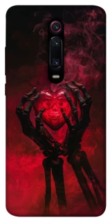 Чехол на Xiaomi Redmi K20 / K20 Pro / Mi9T / Mi9T Pro Heart in the hands of a skeleton фото 1 из 1