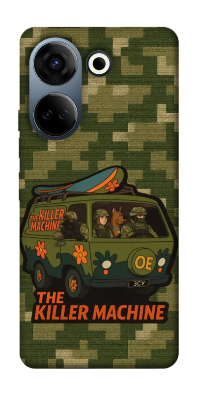 Чохол на TECNO Camon 20 Pro (CK7n) Funny machine фото 1 з 1