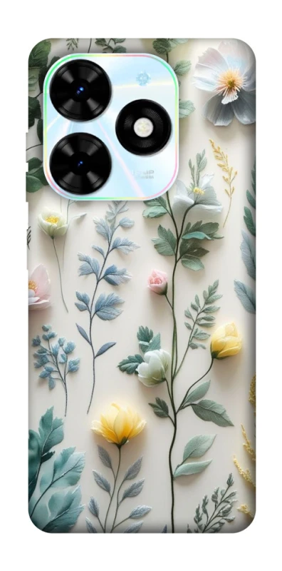 Чохол на TECNO Spark Go 2024 Floral design ver.4 фото 1 з 1