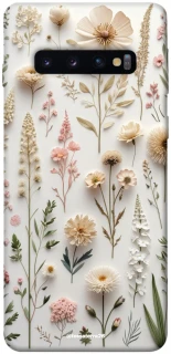 Чехол на Samsung Galaxy S10 Floral design ver.1 фото 1 из 1