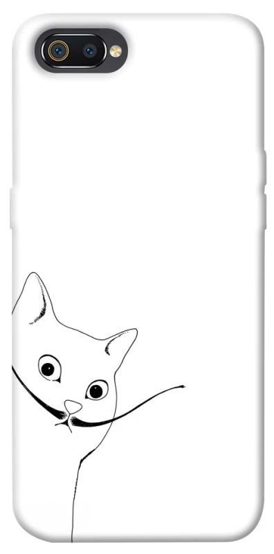 Чохол на Realme C2 Кіт Дали фото 1 з 1