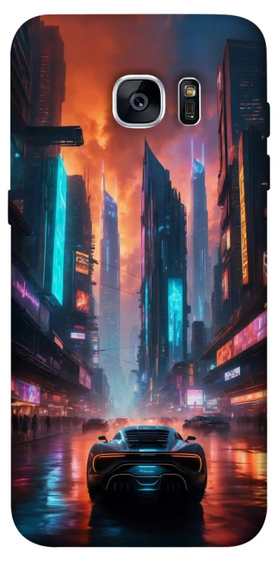 Чохол на Samsung G935F Galaxy S7 Edge Cyber city фото 1 з 1