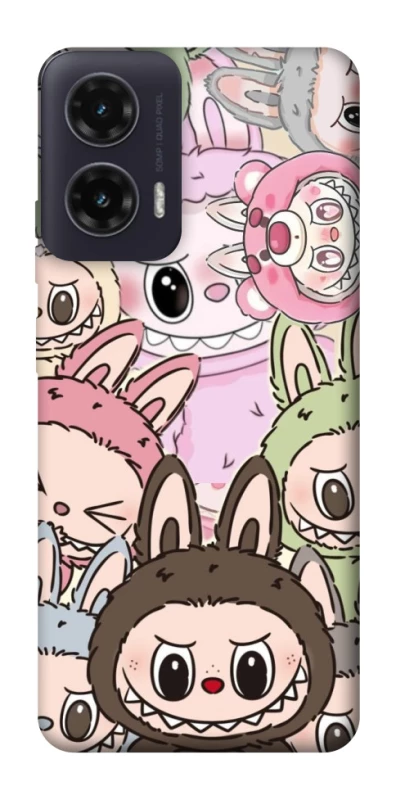 Чохол на Motorola Moto G35 All Labubu 3 фото 1 з 1