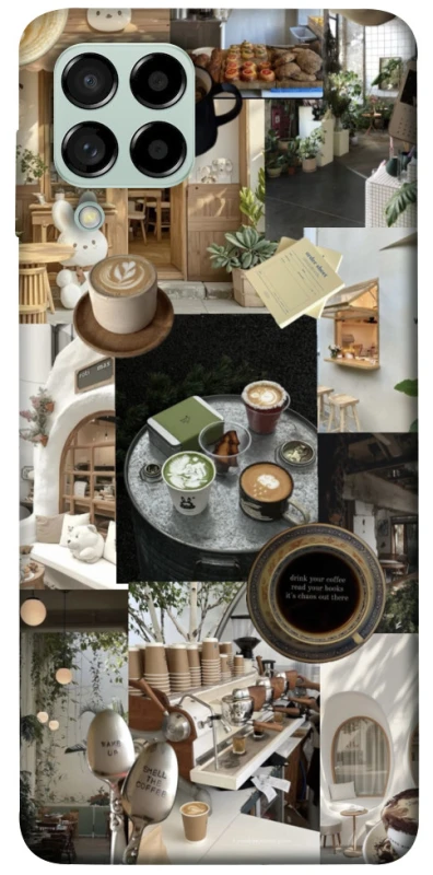 Чохол на Samsung Galaxy M53 5G Coffee collage ver.4 фото 1 з 1