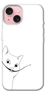 Чехол на Apple iPhone 15 (6.1") Кот Дали фото 1 из 1