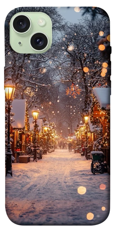 Чохол на Apple iPhone 15 Plus (6.7") Новорічний v50 фото 1 з 1