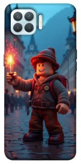 Чохол на Oppo F17 Pro Roblox Fire Logo Blue Flames фото 1 з 1