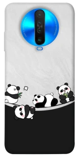 Чохол на Xiaomi Poco X2 Four pandas фото 1 з 1