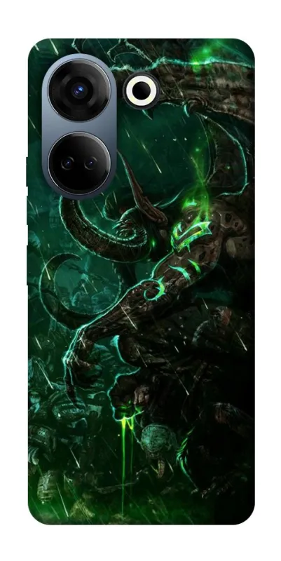 Чохол на TECNO Camon 20 Pro (CK7n) Warcraft Illidan v2 фото 1 з 1