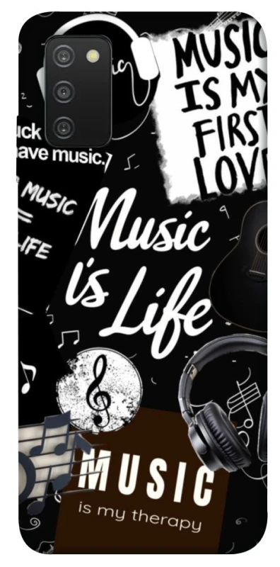 Чохол на Samsung Galaxy A03s Music is Life фото 1 з 1