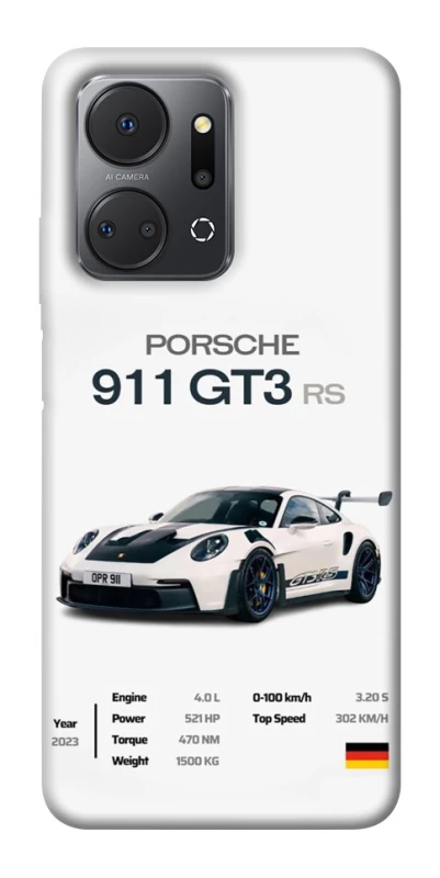 Чехол на Huawei Honor X7a Porsche 911 GT3 фото 1 из 1