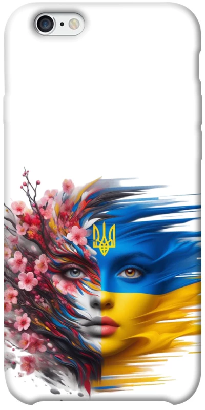 Чохол на Apple iPhone 6/6s plus (5.5") Flowering Ukraine фото 1 з 1