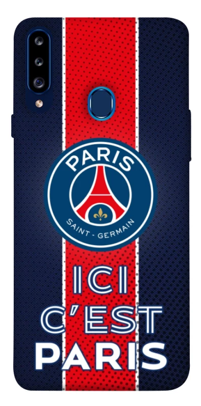 Чохол на Samsung Galaxy A20s FC PSG v1 фото 1 з 1
