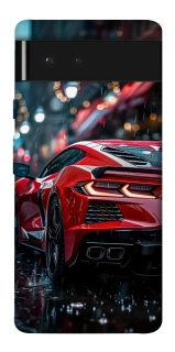 Чохол на Google Pixel 6 Red sports car фото 1 з 1