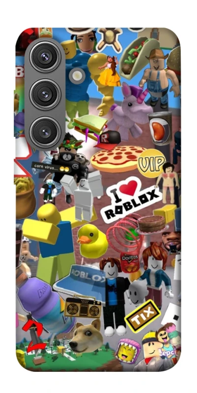Чохол на Samsung Galaxy S24+ Roblox collage ver.5 фото 1 з 1