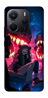 Чехол на Xiaomi Redmi Note 14 4G (Europe version) Anime girl фото 1 из 1