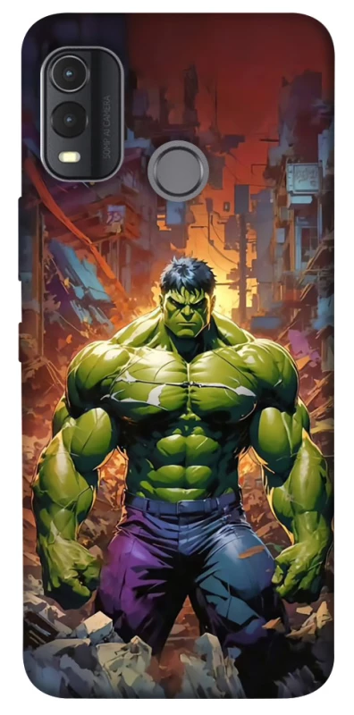 Чехол на Nokia G11 Plus Hulk фото 1 из 1