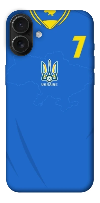 Чохол на Apple iPhone 16 Plus UA-Football ver.4 фото 1 з 1