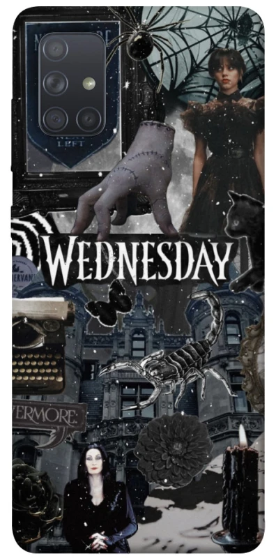 Чохол на Samsung Galaxy A71 Wednesday Collage ver.2 фото 1 з 1