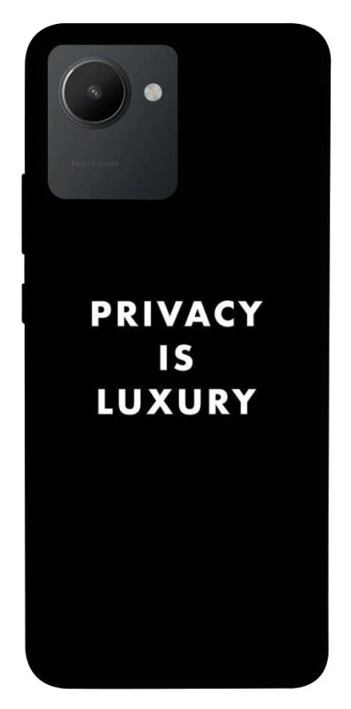 Чохол на Realme C30 Privacy is luxury фото 1 з 1