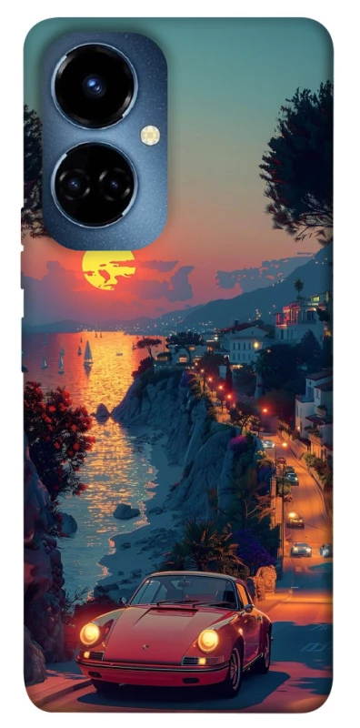 Чехол на TECNO Camon 19 Porsche sunrise фото 1 из 1