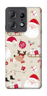 Чохол на Motorola Edge 50 Pro Новорічний v1 фото 1 з 1