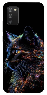 Чохол на Samsung Galaxy A02s Чорний кіт фото 1 з 1