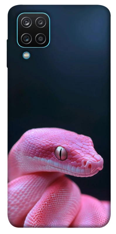 Чохол на Samsung Galaxy M12 Рожева змія фото 1 з 1