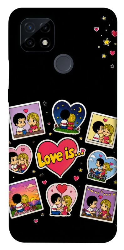 Чехол на Realme C21 Love is ver.2 фото 1 из 1