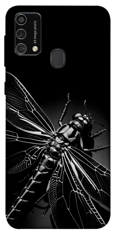 Чехол на Samsung Galaxy M21s Black dragonfly фото 1 из 1