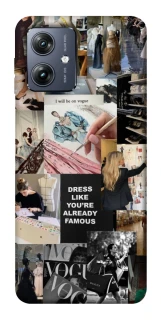 Чехол на Motorola Moto G54 Fashion collage ver.11 фото 1 из 1