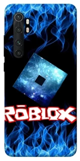 Чехол на Xiaomi Mi Note 10 Lite Roblox Galaxy Flame Logo фото 1 из 1