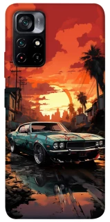 Чохол на Xiaomi Poco M4 Pro 5G Car at sunset фото 1 з 1