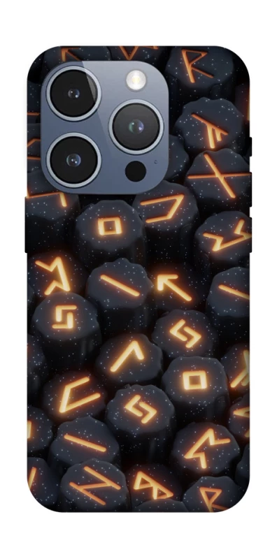 Чехол на Apple iPhone 16 Pro Огненые руны фото 1 из 1