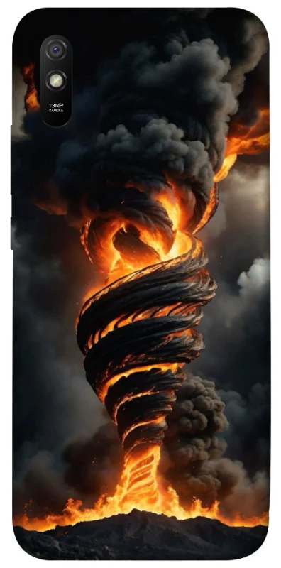 Чехол на Xiaomi Redmi 9A Огненный торнадо фото 1 из 1