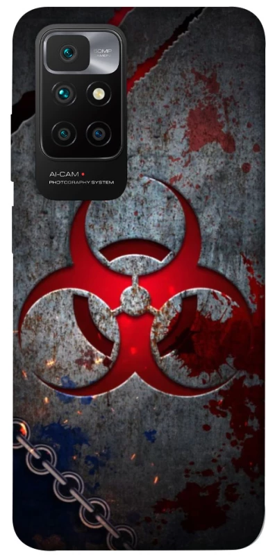 Чохол на Xiaomi Redmi 10 Радіація v3 фото 1 з 1