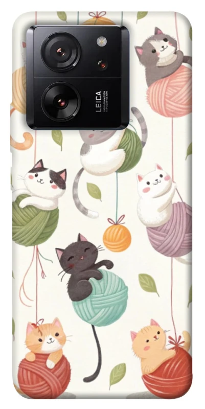 Чохол на Xiaomi 13T Pro Funny Kittens фото 1 з 1